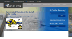 Desktop Screenshot of peoplesbankar.com